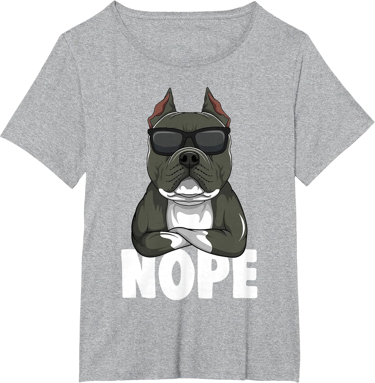American Bully Dogs T-Shirt - Heather Grey