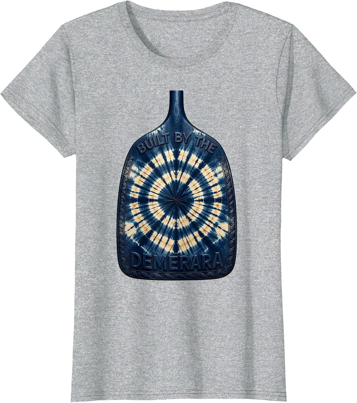 Built by the Demerara Guyana Pride Design T-Shirt - Heather Grey