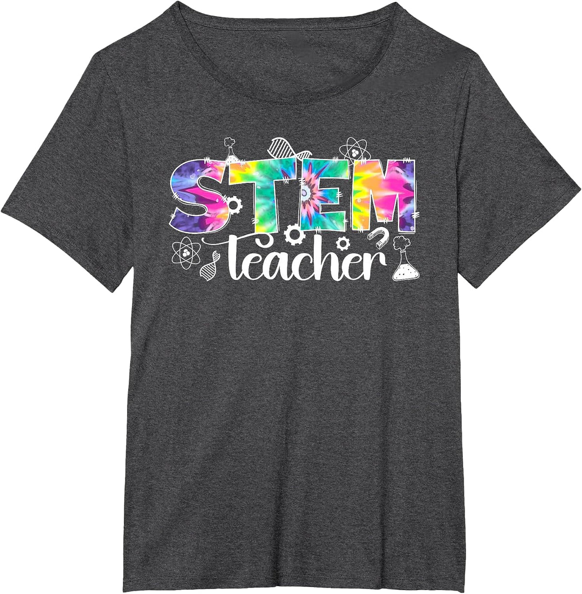 STEM Teacher Appreciation STEM Teaching T-Shirt - Dark Heather Grey