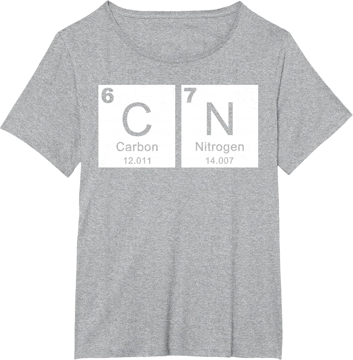 Fun 67 Meme Six Seven Funny Science Teacher Periodic Table T-Shirt - Heather Grey