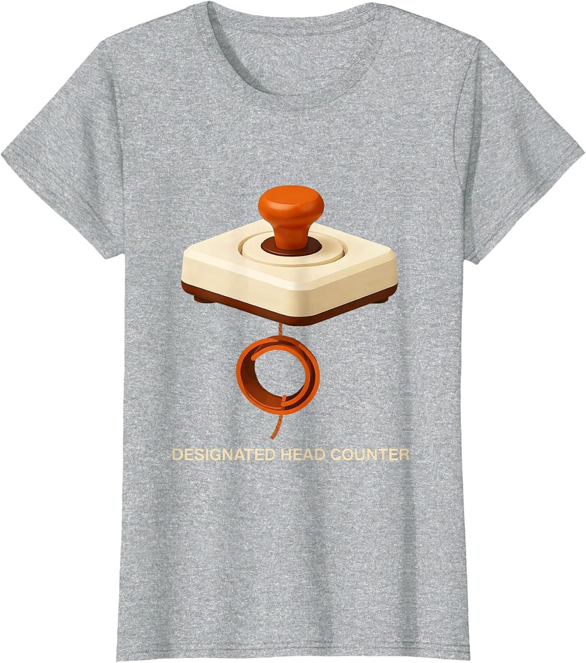 Designated Head Counter Funny River Tubing Float Trip Summer T-Shirt - Heather Grey