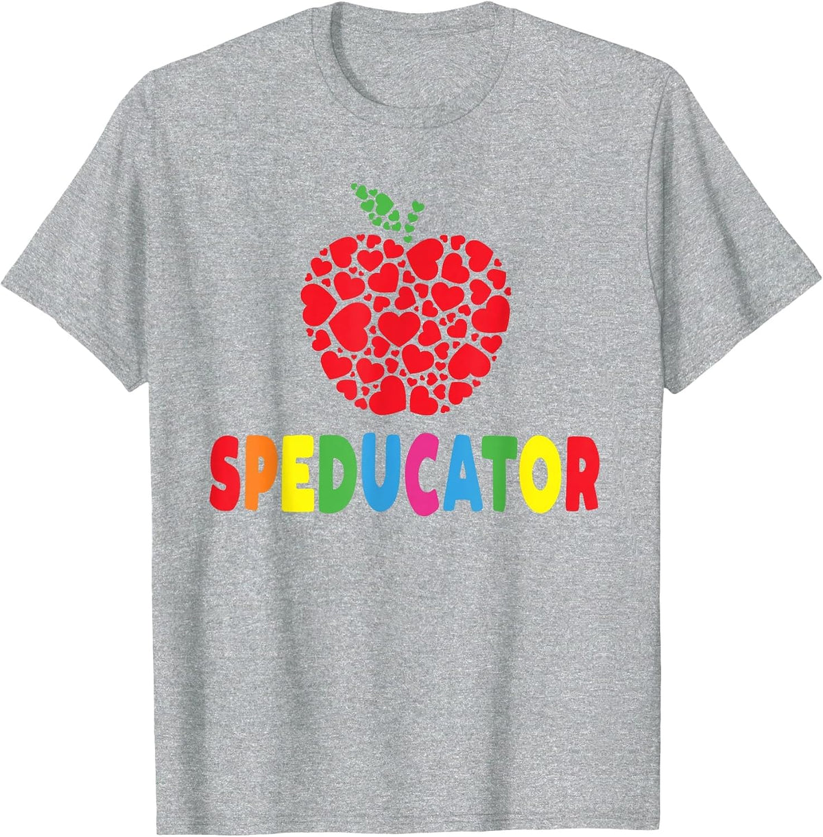 Speducator Educator for SPED Special Education Teacher T-Shirt - Heather Grey