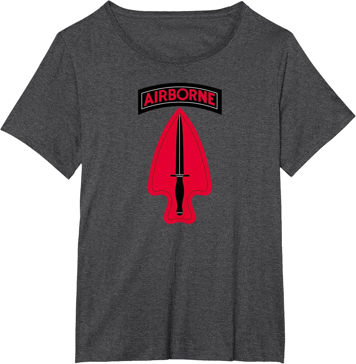 160th SOAR Patch - Nightstalkers T-Shirt - Dark Heather Grey