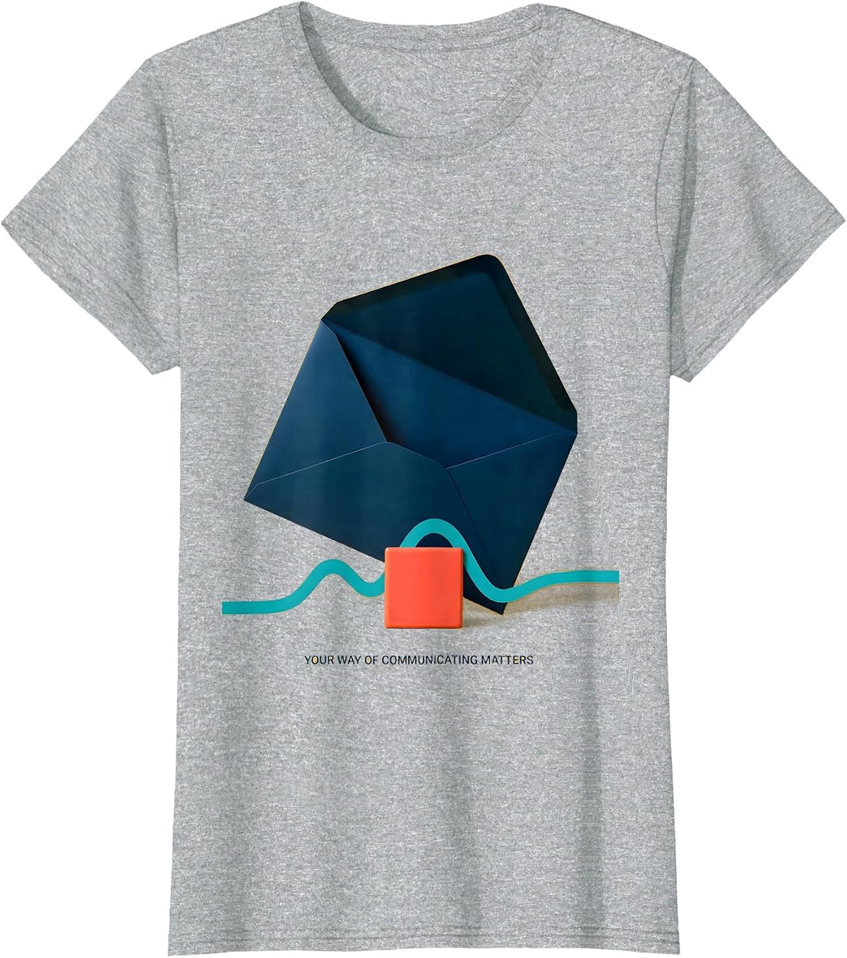 Your Way Of Communicating Matters Speech Language T-Shirt - Heather Grey