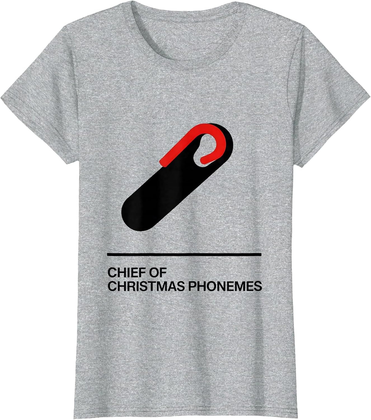 Chief Of Christmas Phonemes Funny Speech Therapist SLP T-Shirt - Heather Grey