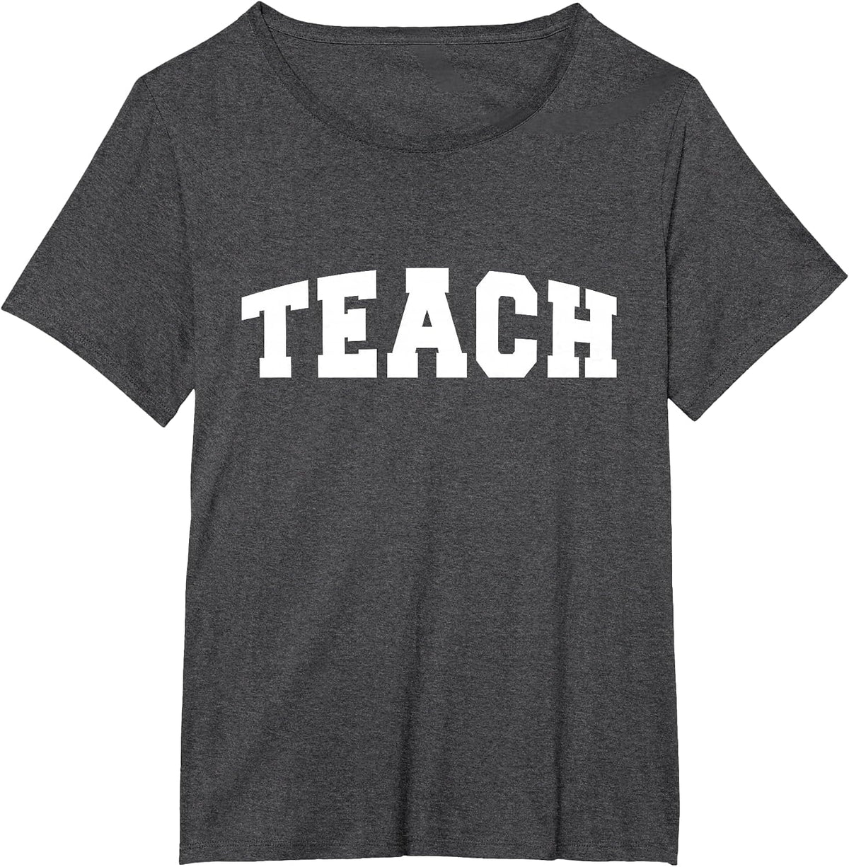 Cute Tee for Teachers, Elementary School, Teacher Day T-Shirt - Dark Heather Grey