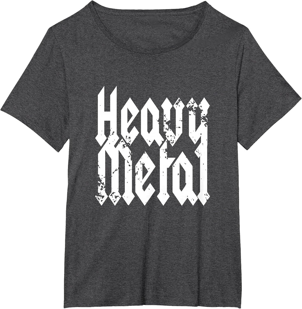 Heavy Metal Music Saying Metalhead Festival Gig Heavy Metal T-Shirt - Dark Heather Grey