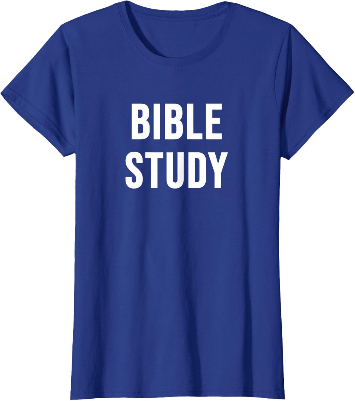 Bible Study T-Shirt - Royal Blue