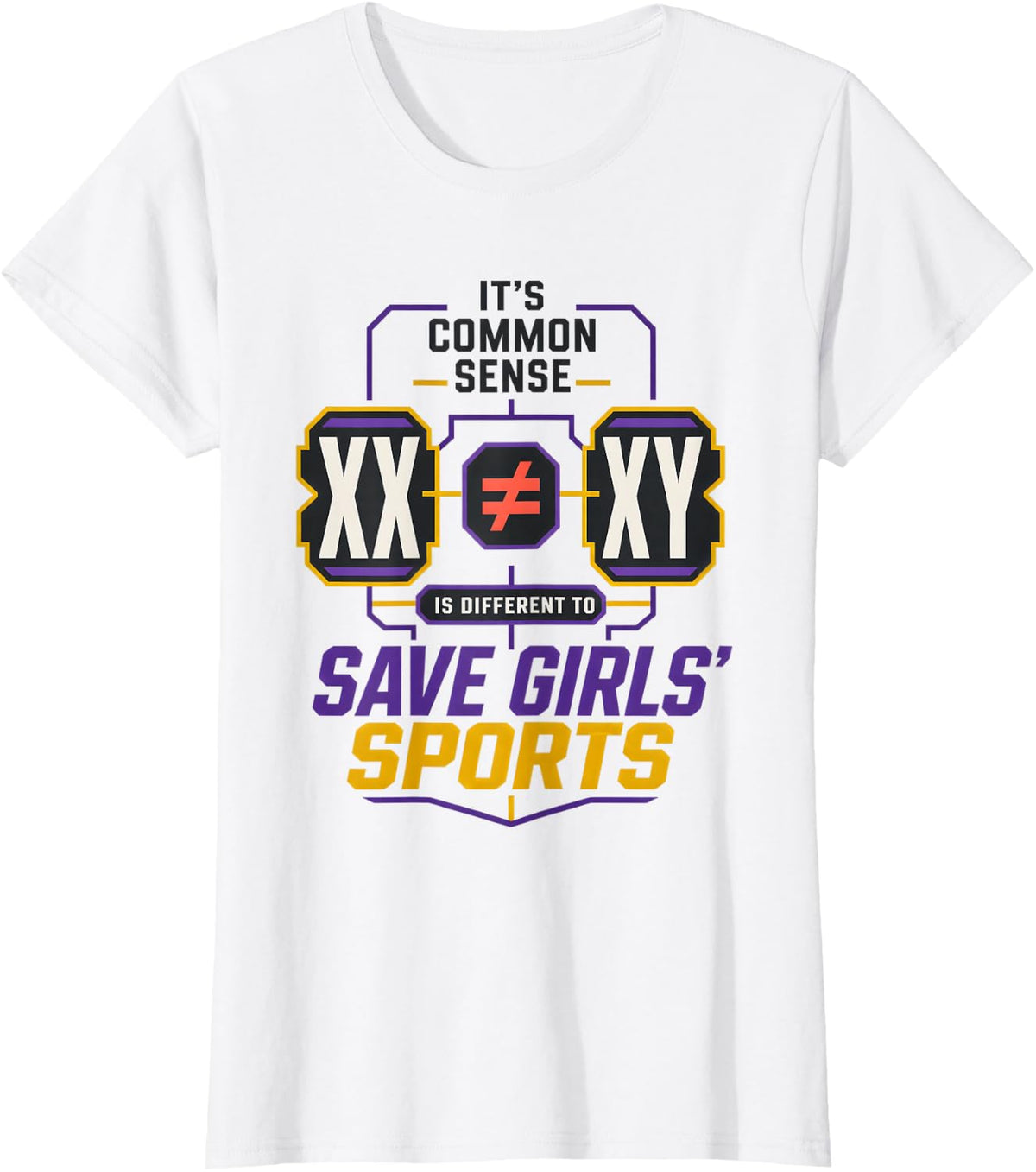 Team Women XX-XY T-Shirt - White