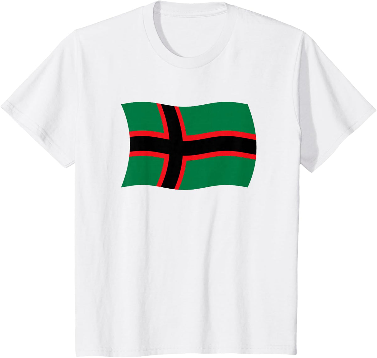 Karelians Flag Russian Republic of Karelia, Finland T-Shirt - White