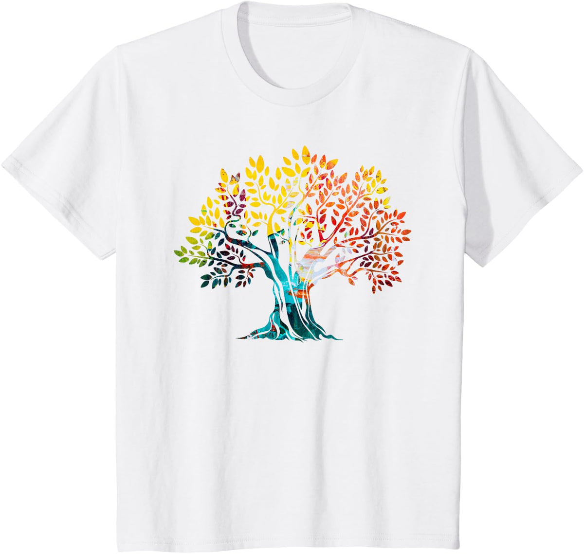 Funny Nature Tree Forest Summer T-Shirt - White