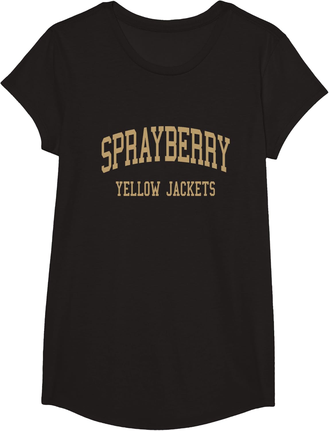Sprayberry High School HS Marietta GA Retro Sports T-Shirt - Girls Black