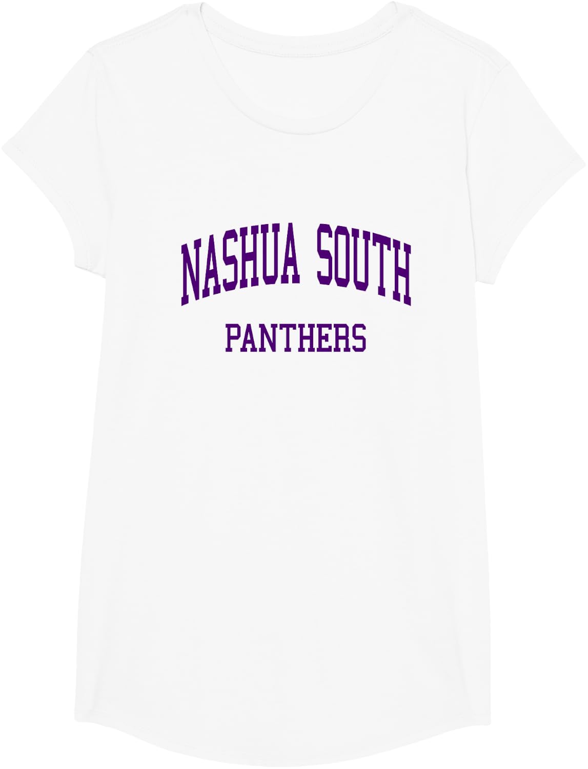 Nashua South High School HS Nashua NH Retro T-Shirt - Girls White