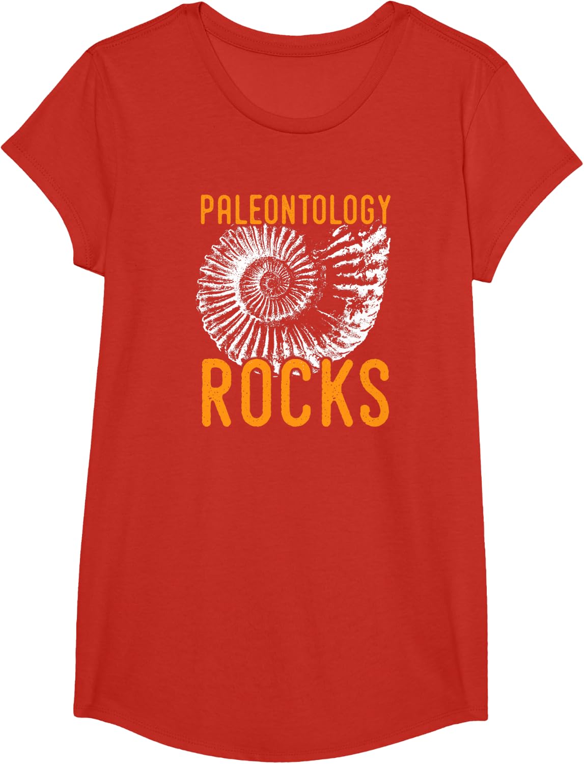 Palentology Rocks, fun paleontologist t-shirt T-Shirt - Girls Red