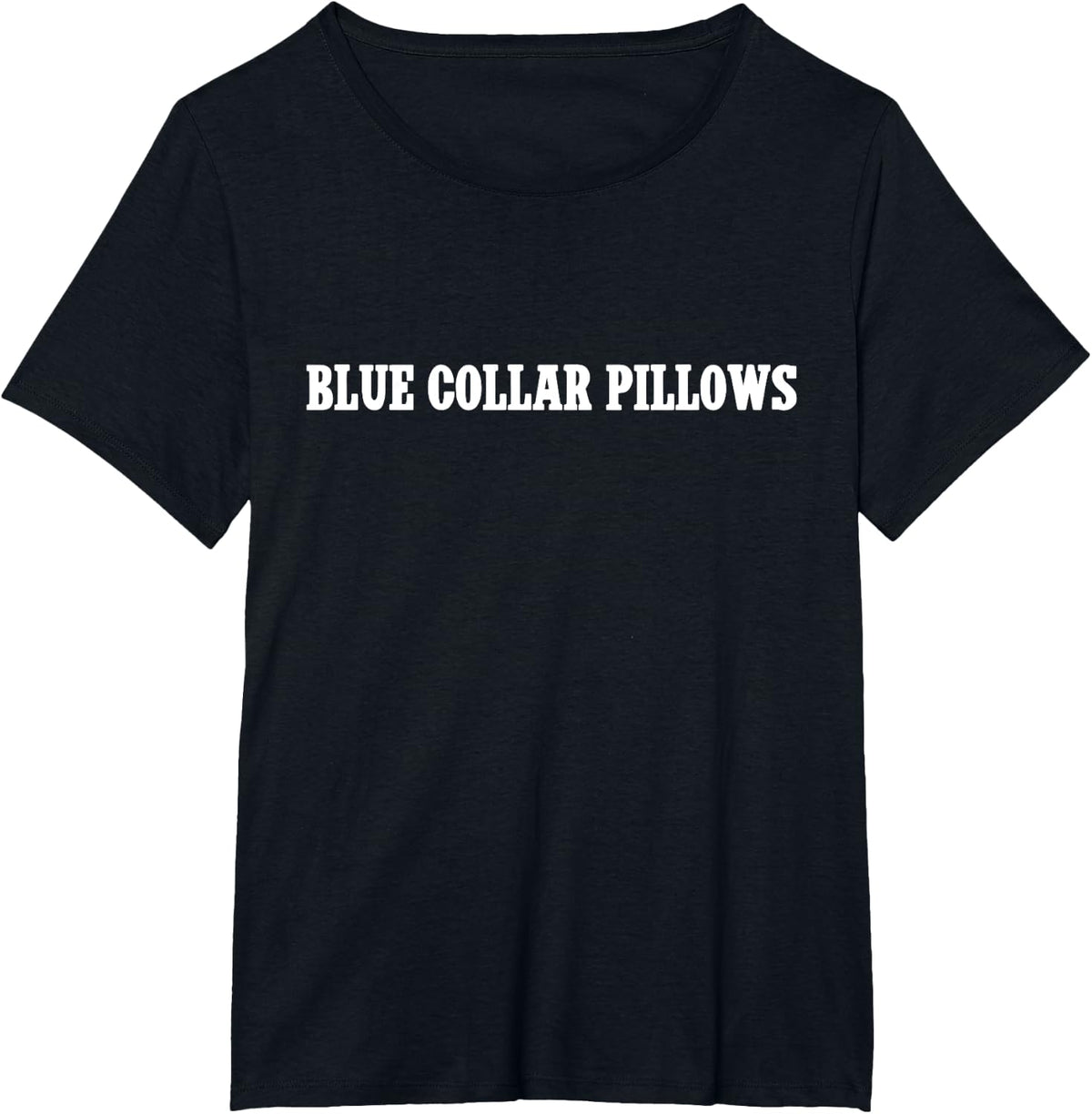 Blue Collar Pillows T-Shirt - Black