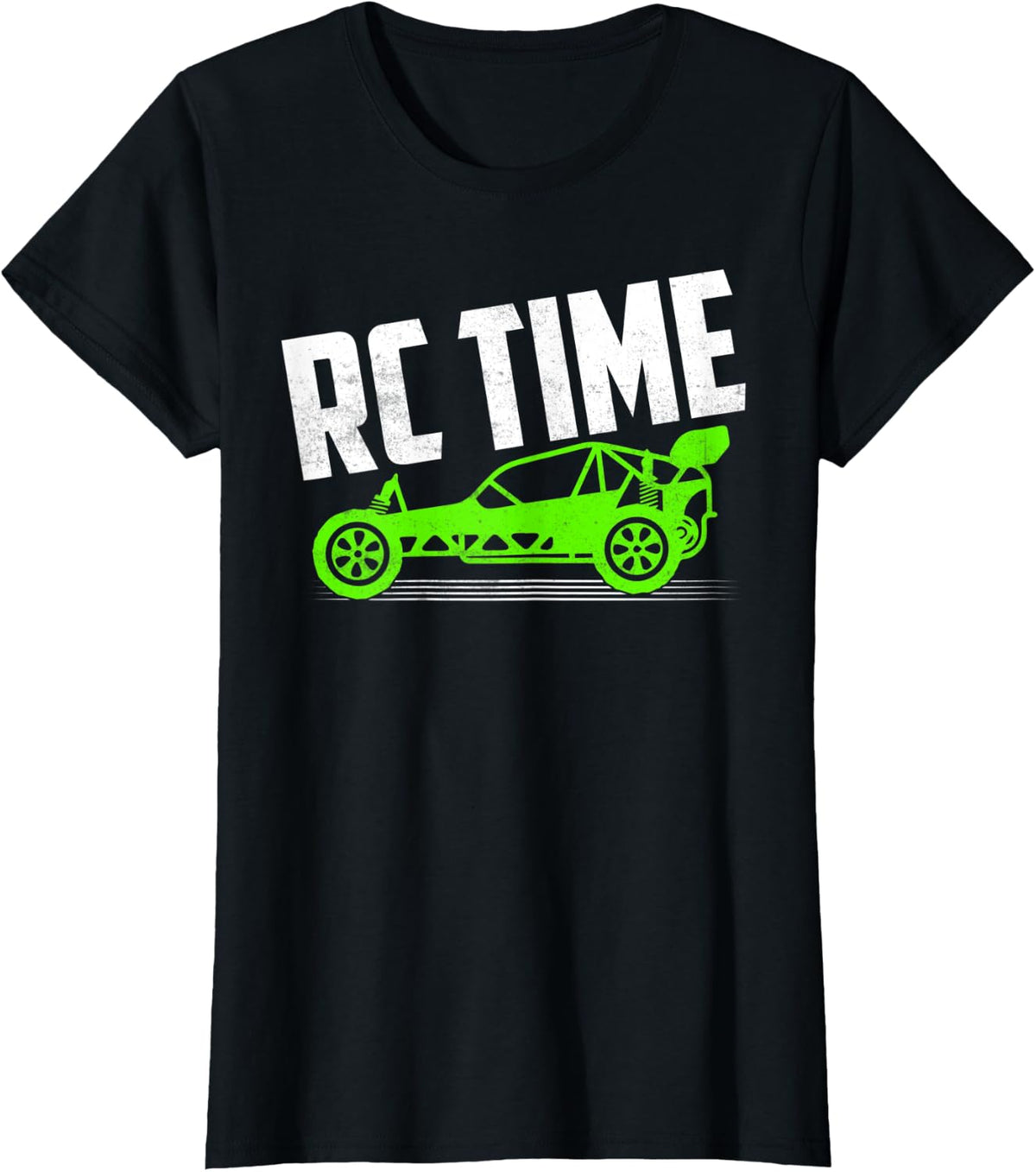 RC Time Model Car Remote Control T-Shirt - Black