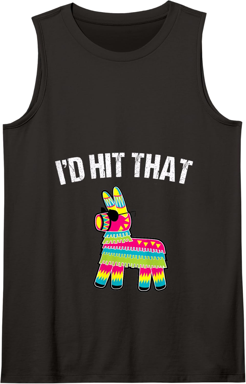 Funny I'd Hit That Tank Top - Black
