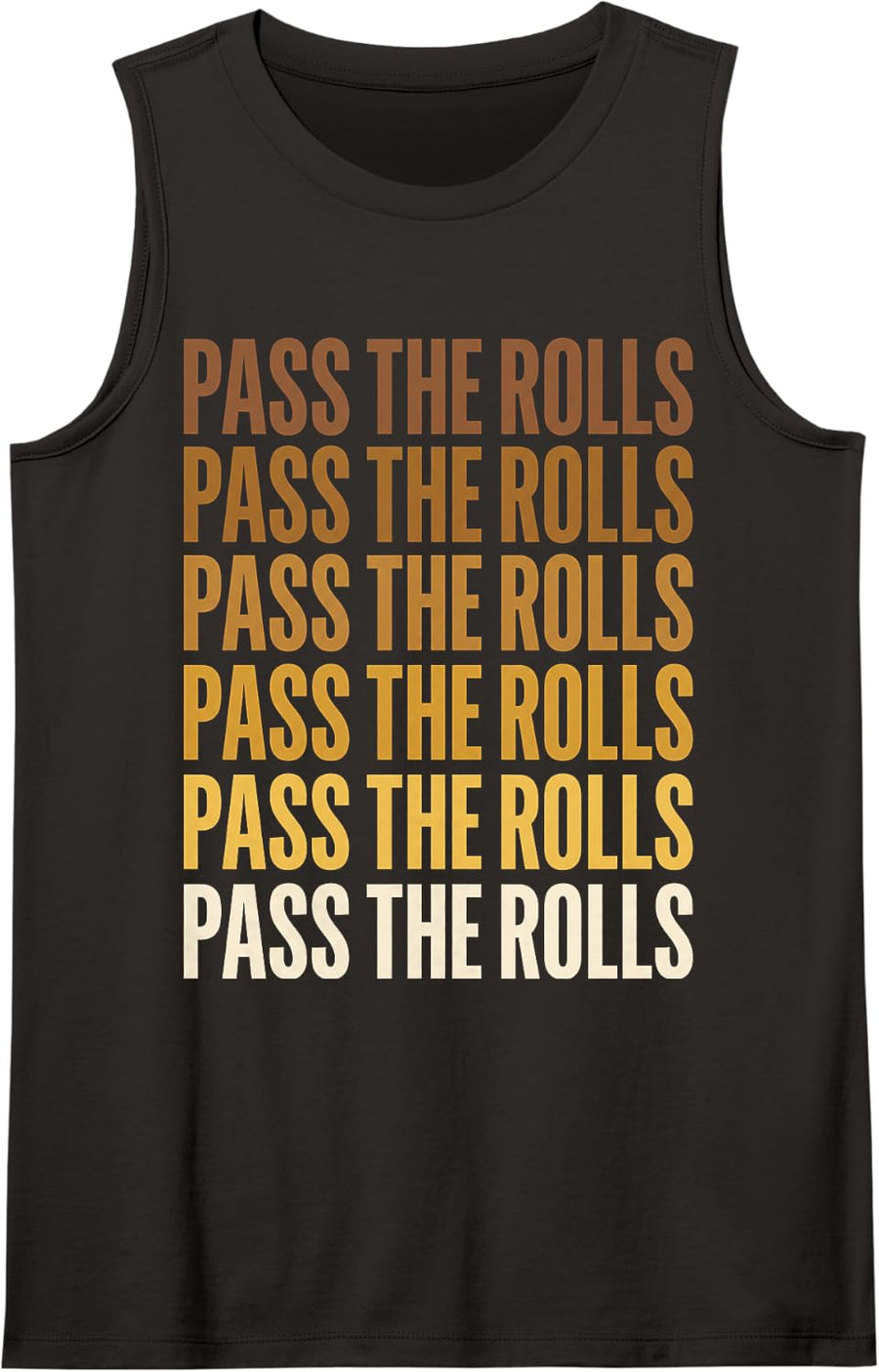 Bread Lover Sleeveless Tank Top - Black