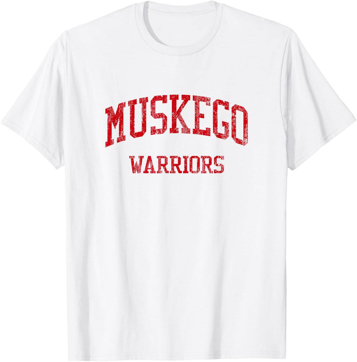 Muskego High School HS Muskego WI Vintage Sports T-Shirt - White