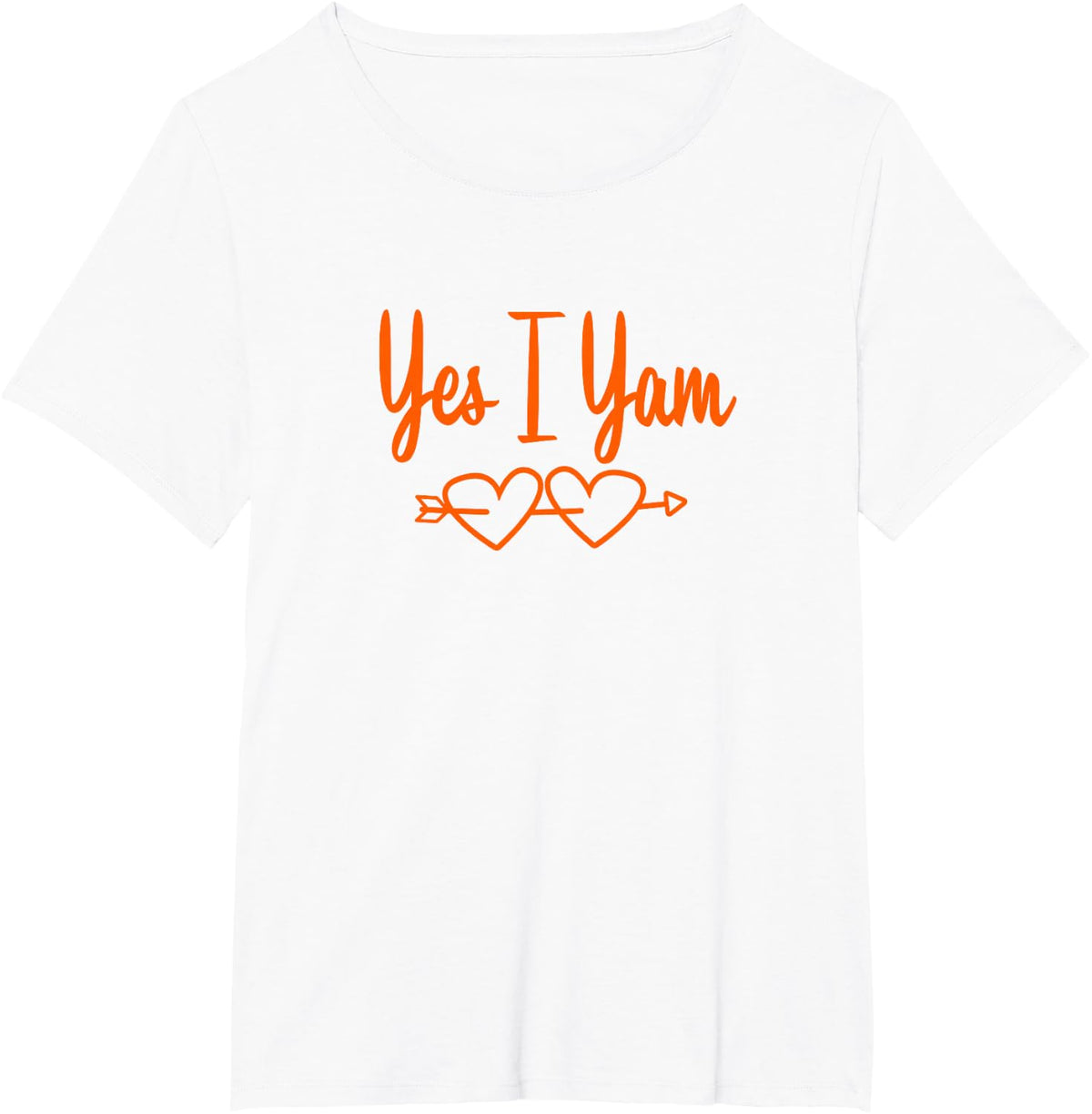 She's My Sweet Potato Yes I Yam T-Shirt - White