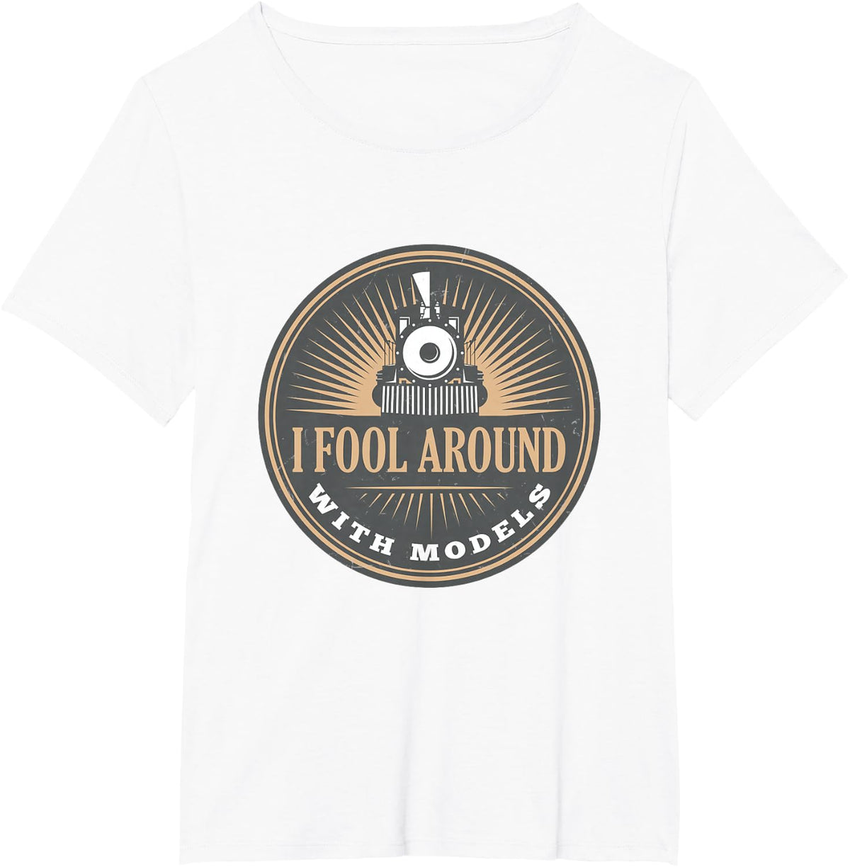 Model Railway - Trains Model Building Railway Train H0 Gift T-Shirt - White