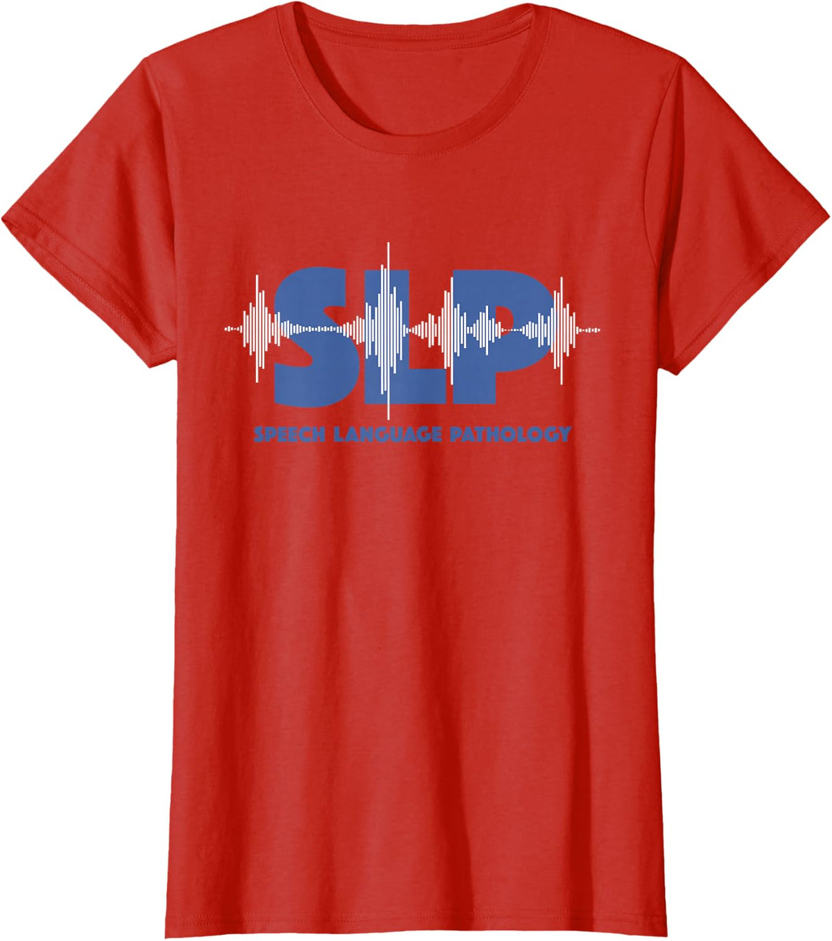 SLP Speech Language Pathology - Gift for Speech Therapist T-Shirt - Red