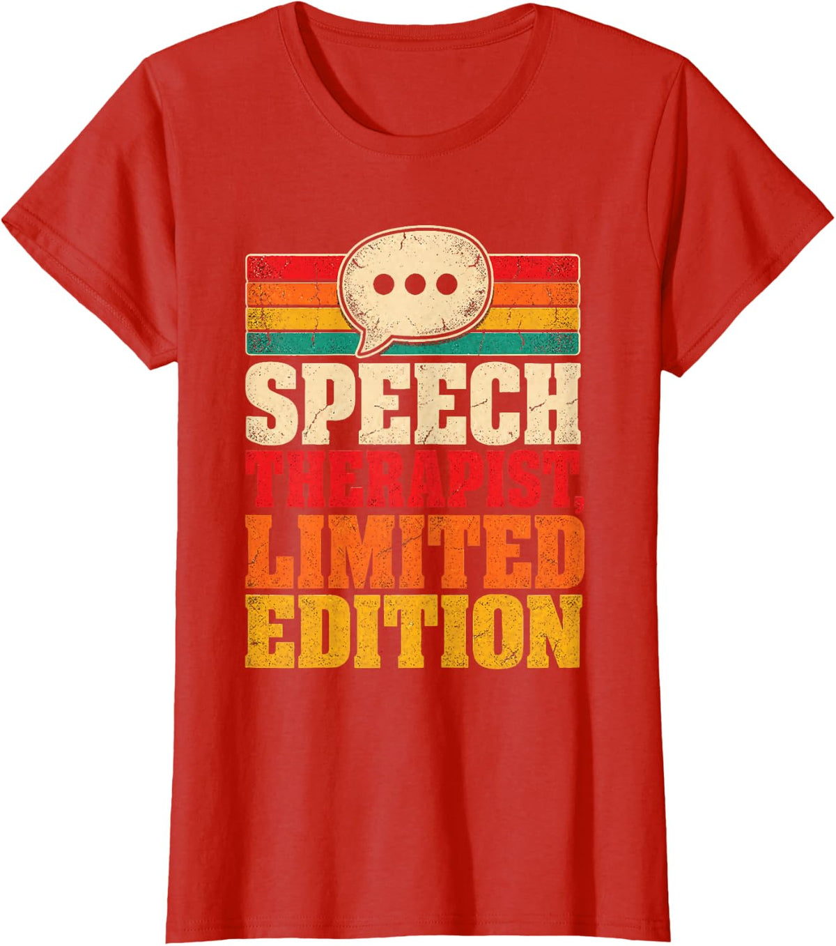 Speech Therapist Limited Edition SLP Language Pathologist T-Shirt - Red