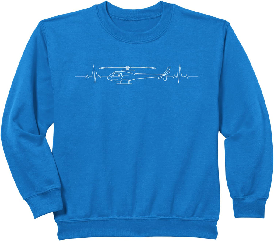 Funny Helicopter Gift For Men Women Pilot Flight Medic Nurse Sweatshirt - Royal Blue