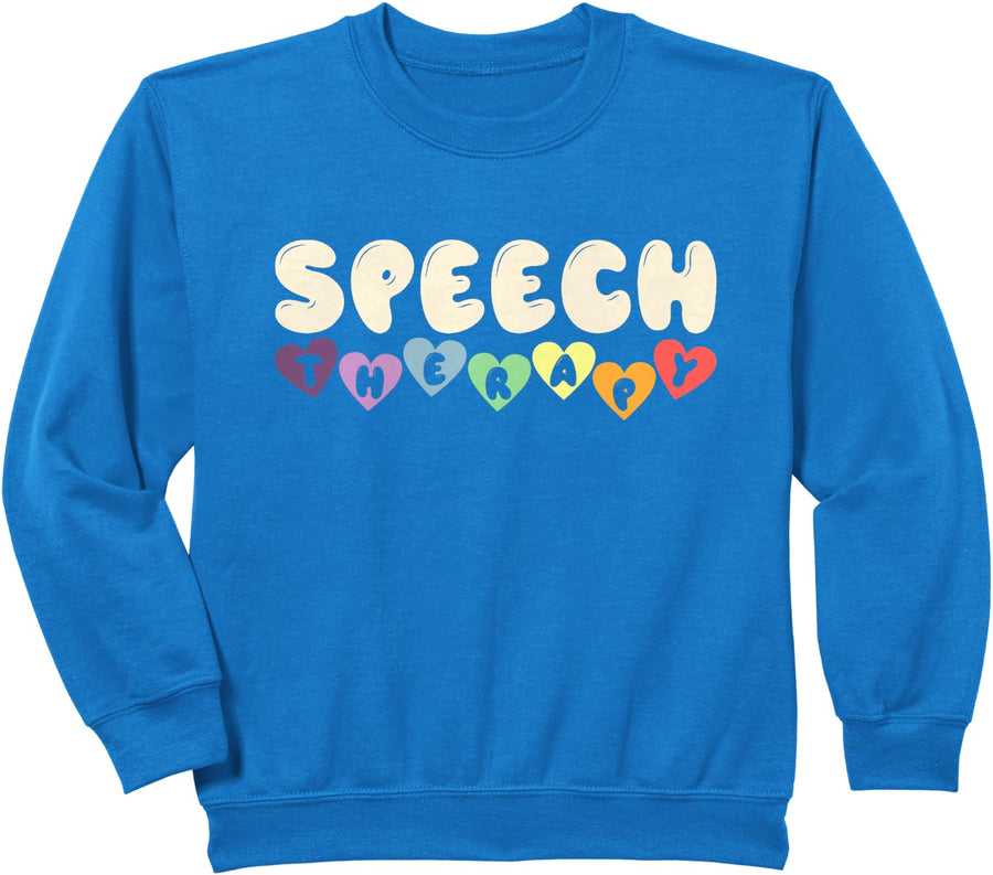Speech Therapy Sweatshirt - Royal Blue