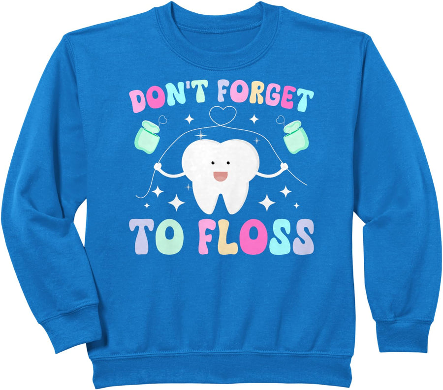 Dental Hygienist Groovy Dental Hygienists Dental Hygiene Sweatshirt - Royal Blue