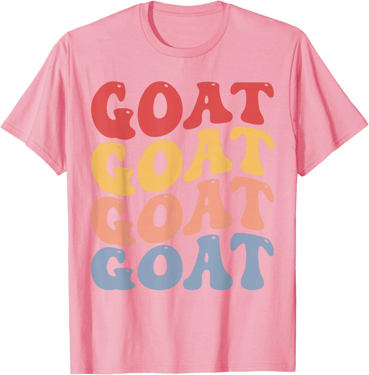 Goat Groovy T-Shirt - Pink