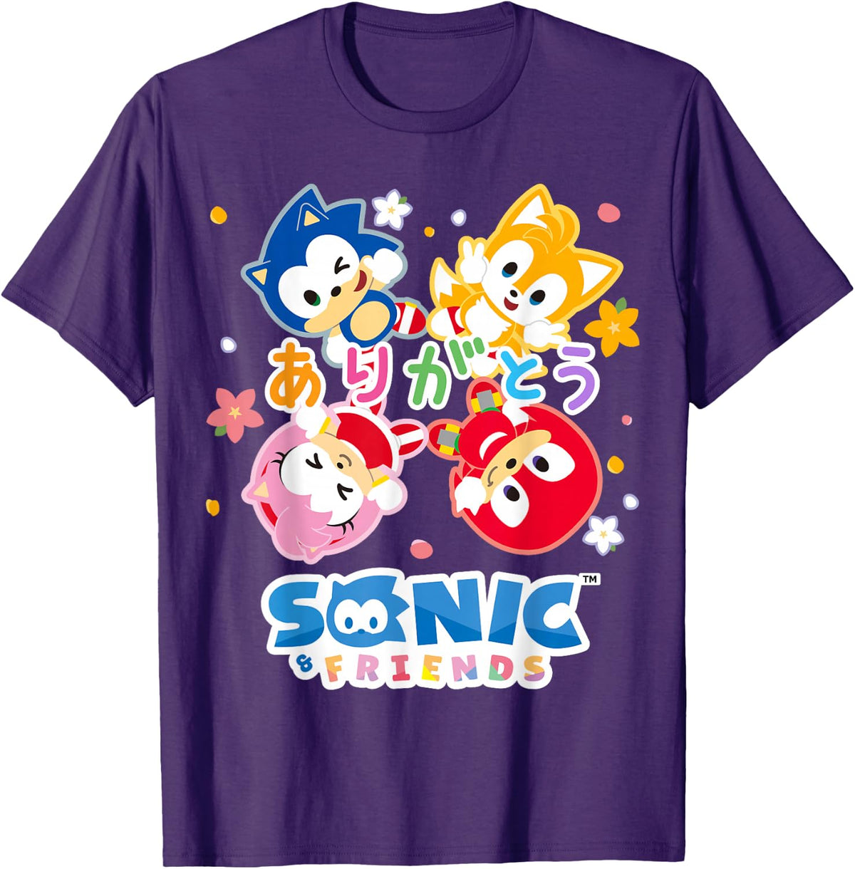 Sonic & Friends Together T-Shirt - Purple