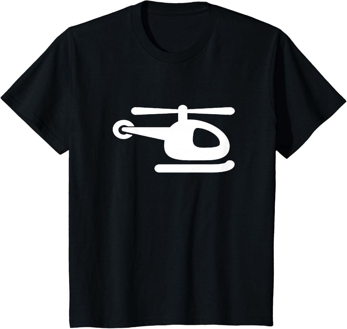 HELICOPTER TEE SHIRT T-Shirt - Black