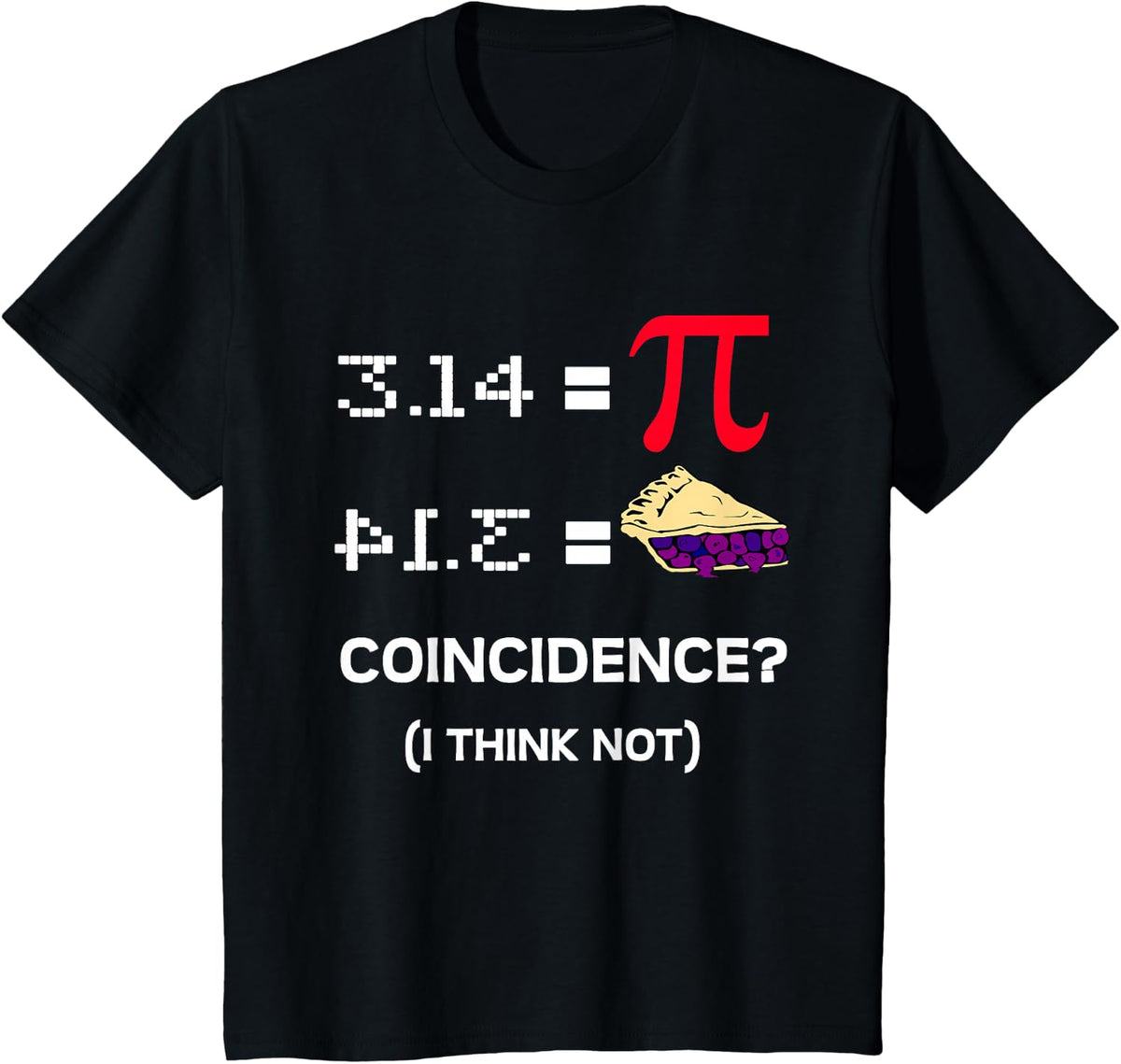 Pi Day 3.15 Pi Symbol Science and Math Teacher Gift T-Shirt - Black