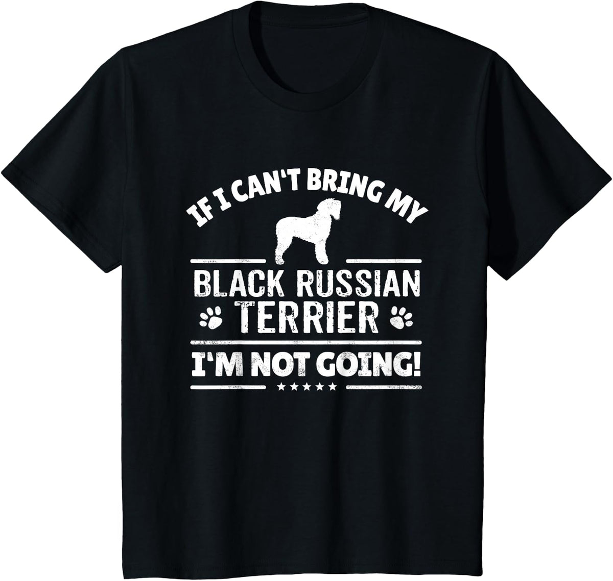 Black Terrier T-Shirt - Black