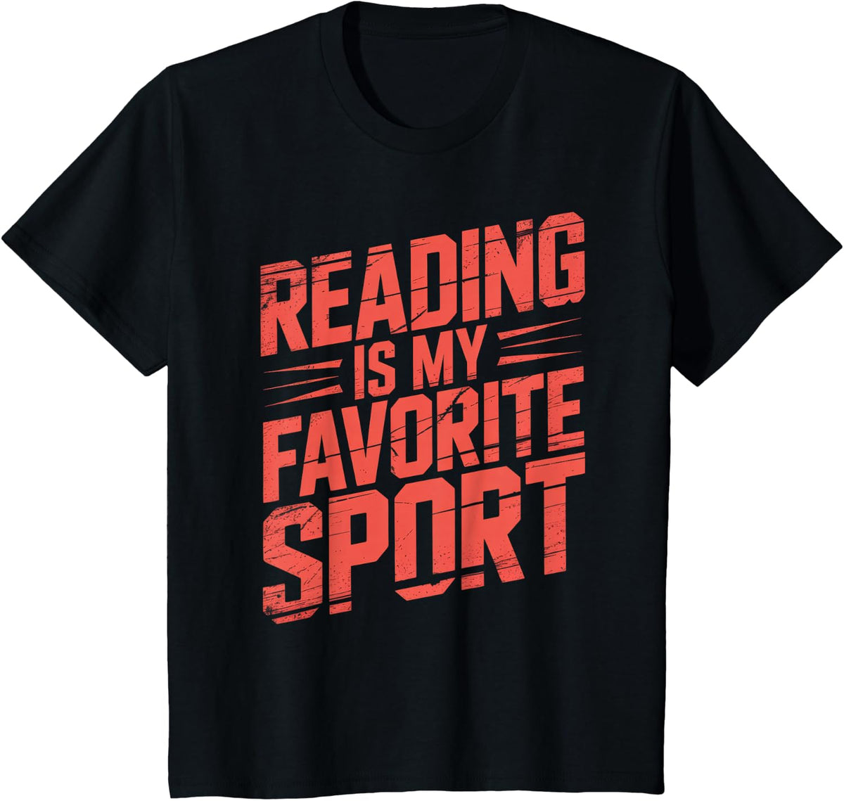 Cute Reading My Favorite Sport Cardio Literacy Coach T-Shirt - Black