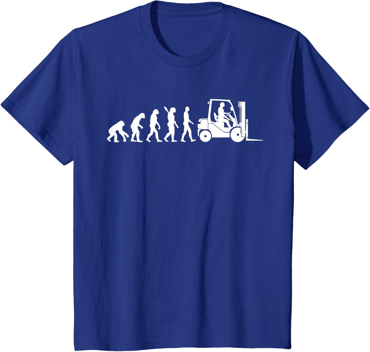 Cool Forklift Driver Design For Men Women Forklift Operator T-Shirt - Royal Blue