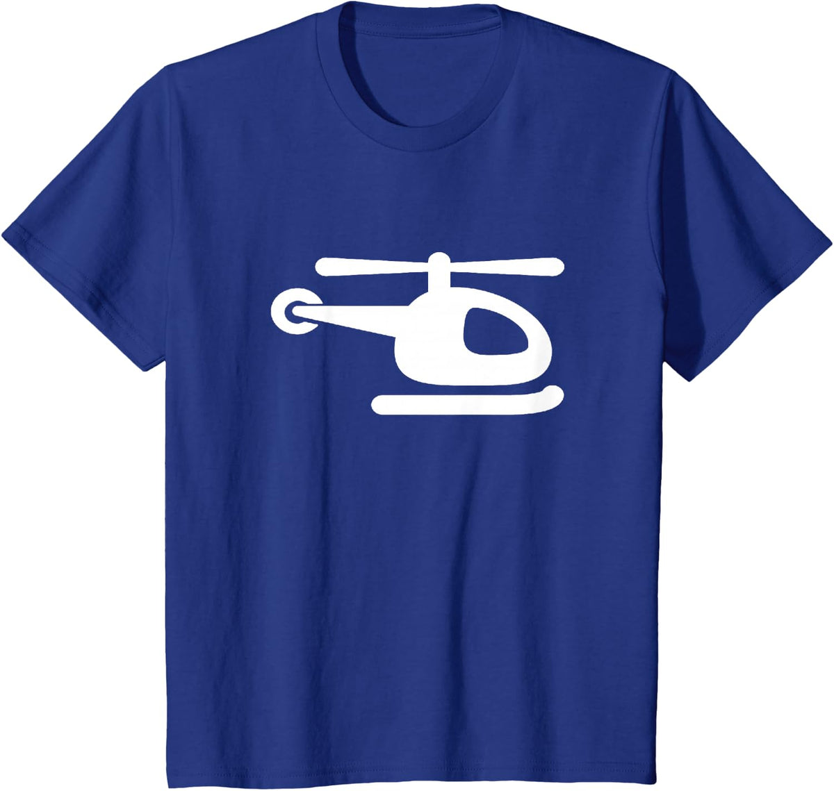 HELICOPTER TEE SHIRT T-Shirt - Royal Blue