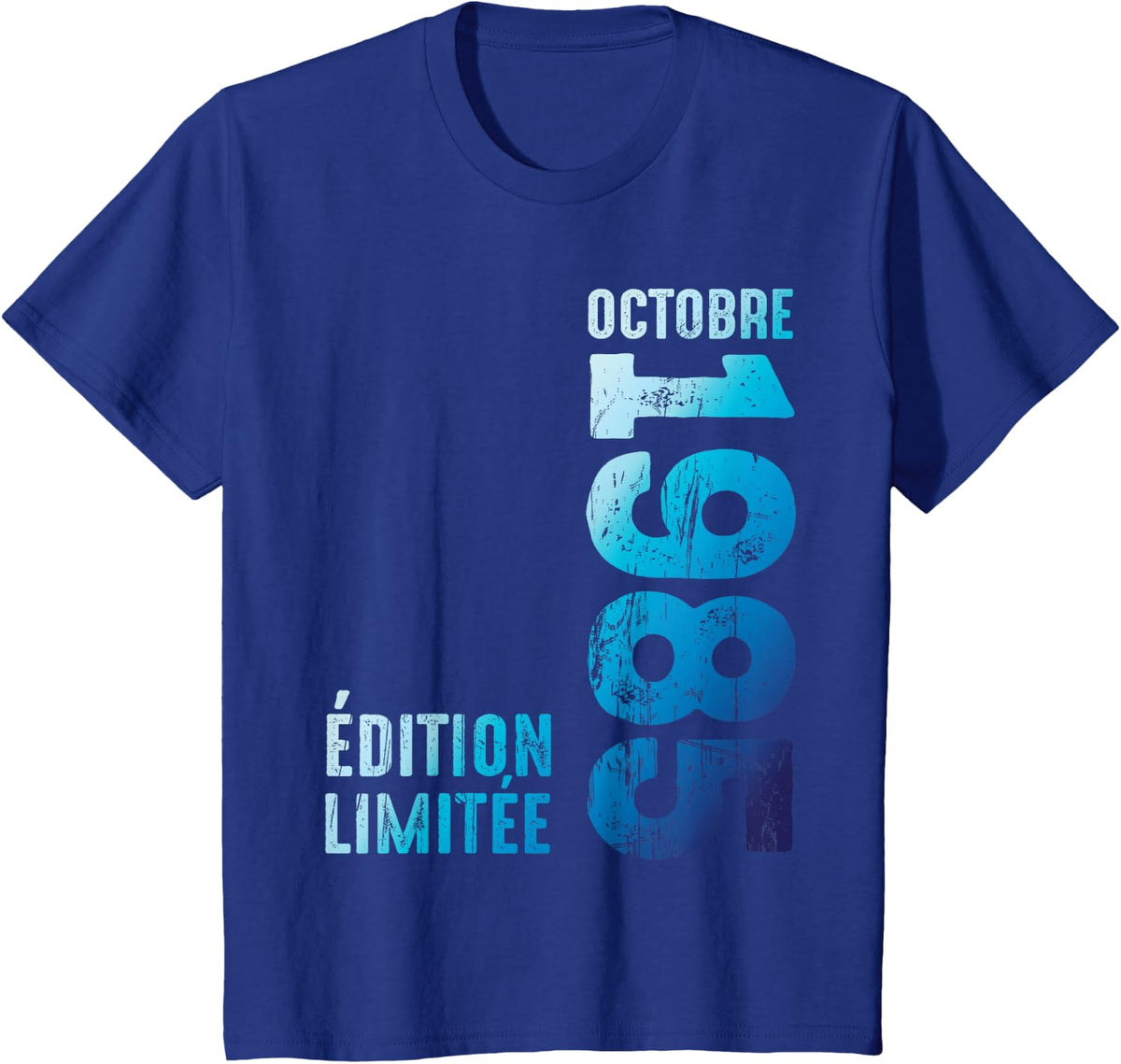 Since October 1985 Year 1985 Retro 1985 Limited Edition T-Shirt - Royal Blue