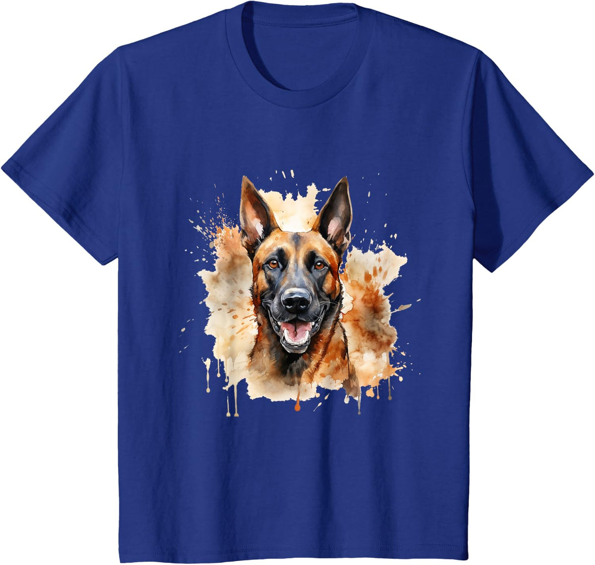 Belgian Malinois Dog for Belgian Malinois Lovers T-Shirt - Royal Blue