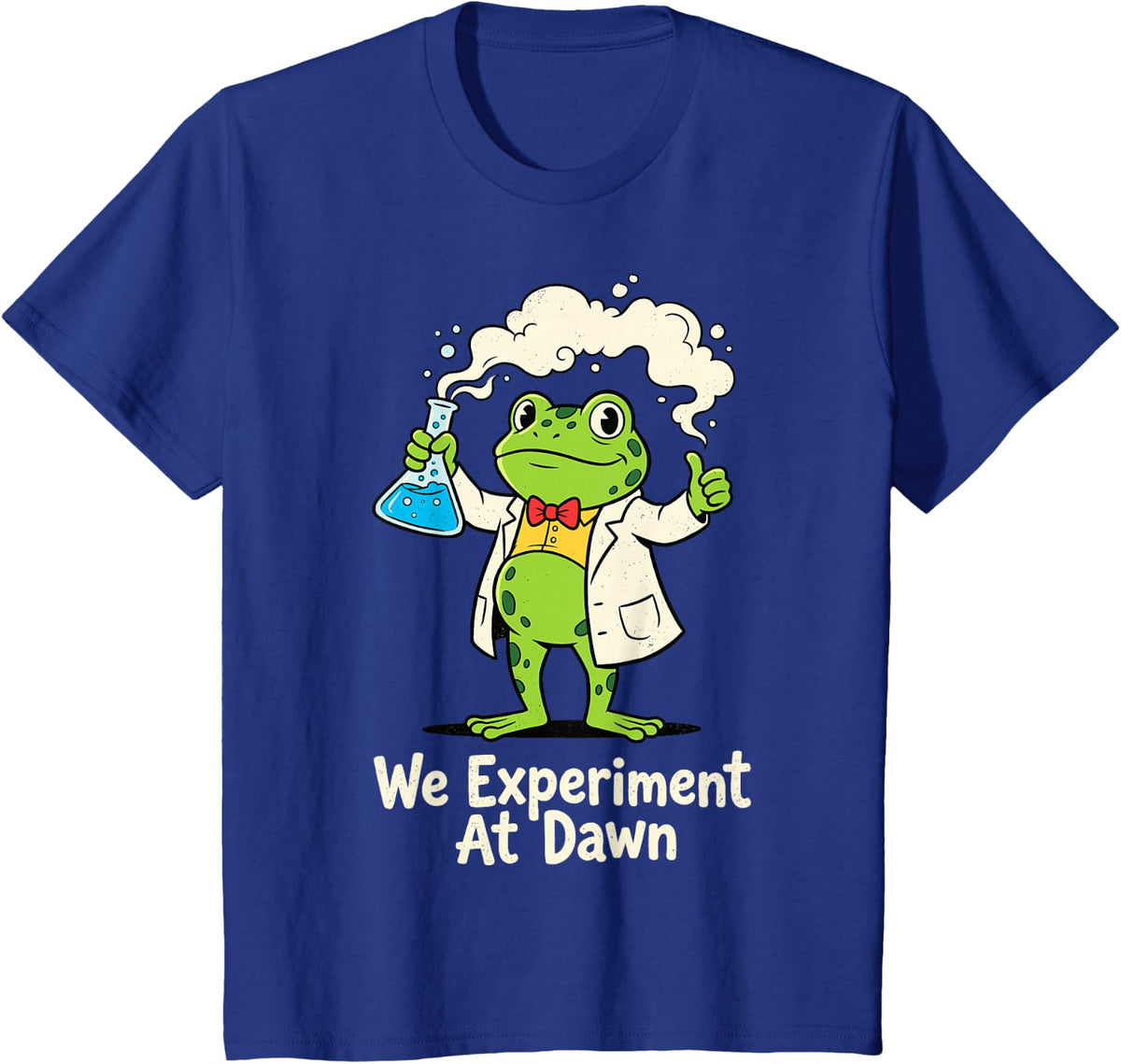 We Experiment At Dawn T-Shirt - Royal Blue