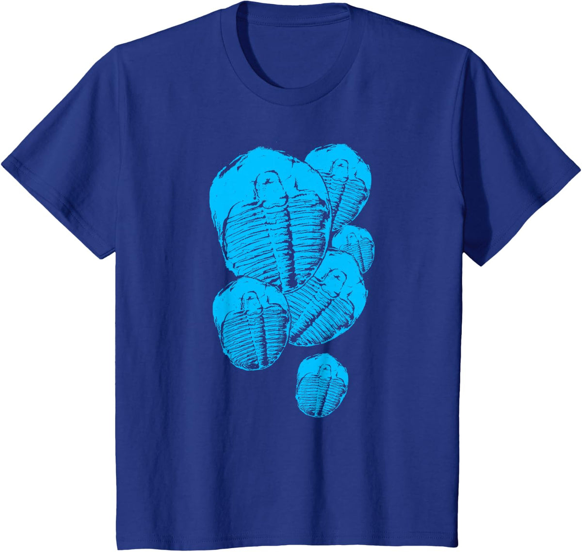 Trilobite t-shirt, paleontologist gift idea T-Shirt - Royal Blue