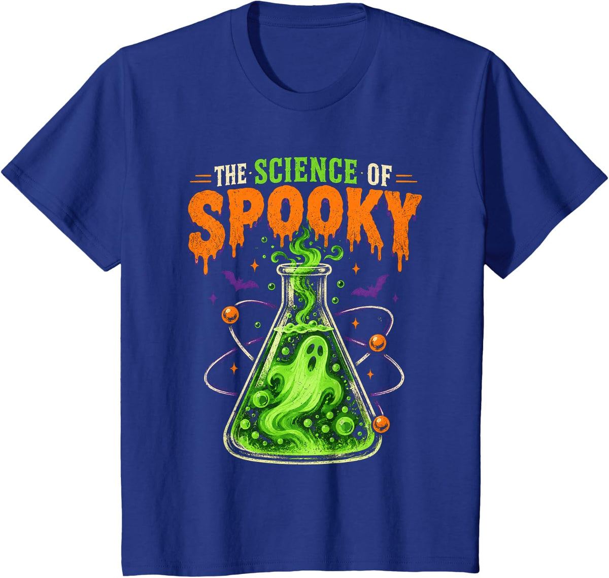 Halloween The Science of Spooky T-Shirt - Royal Blue