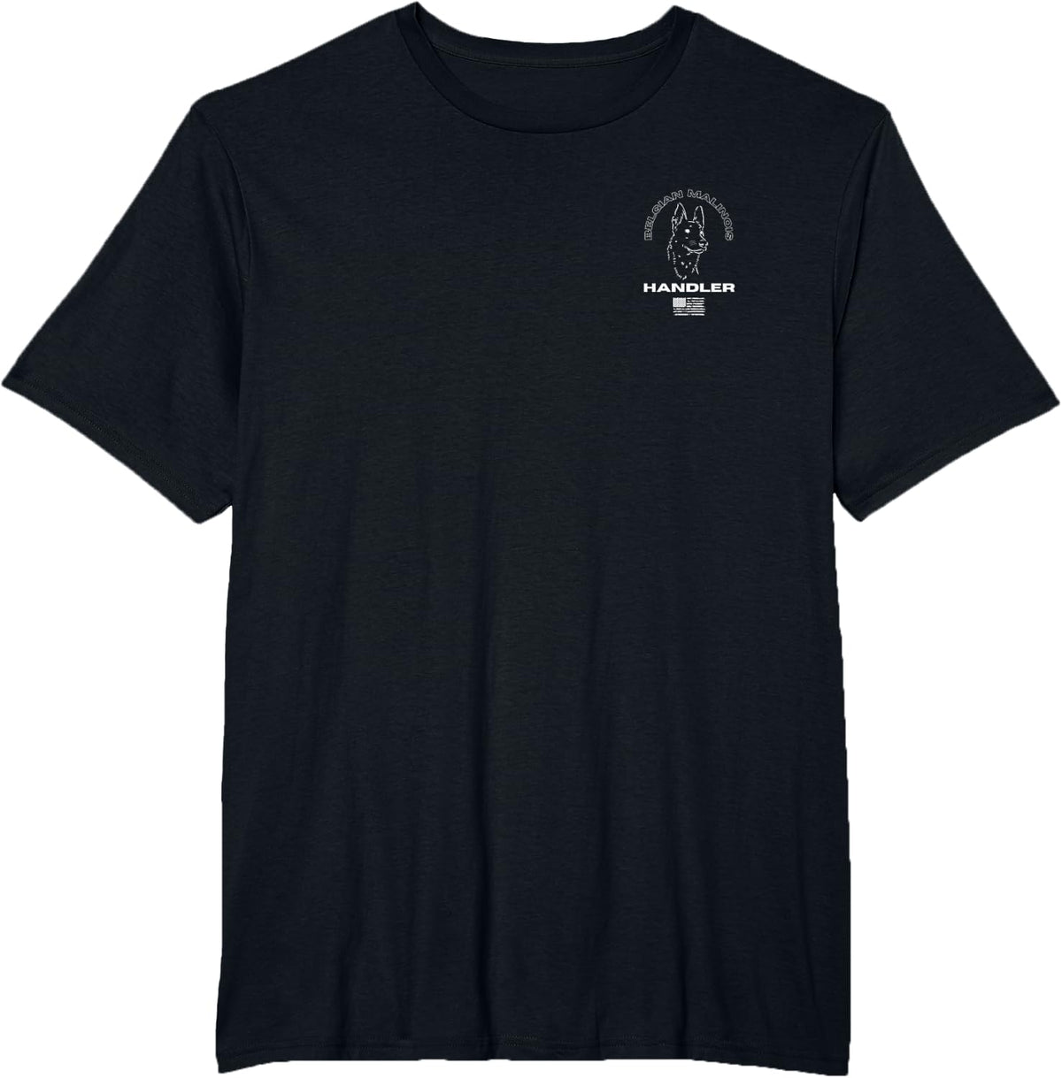 Belgian Malinois K9 Handler T-Shirt - Black