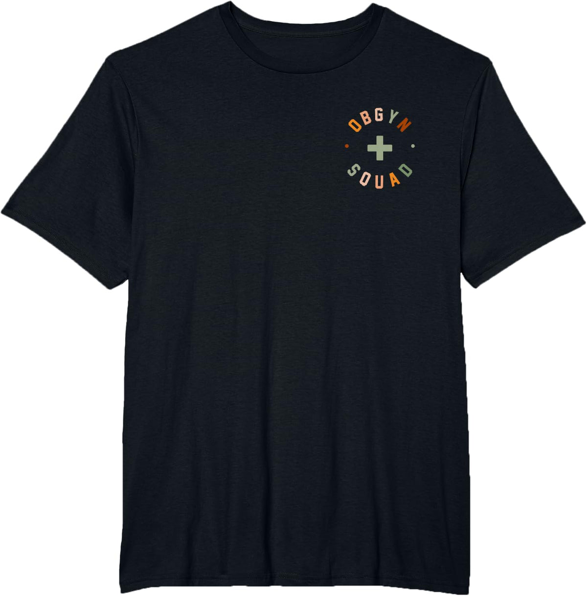 OBGYN Squad Vintage Obstetrician Gynecologist Nurse OB GYN T-Shirt - Black