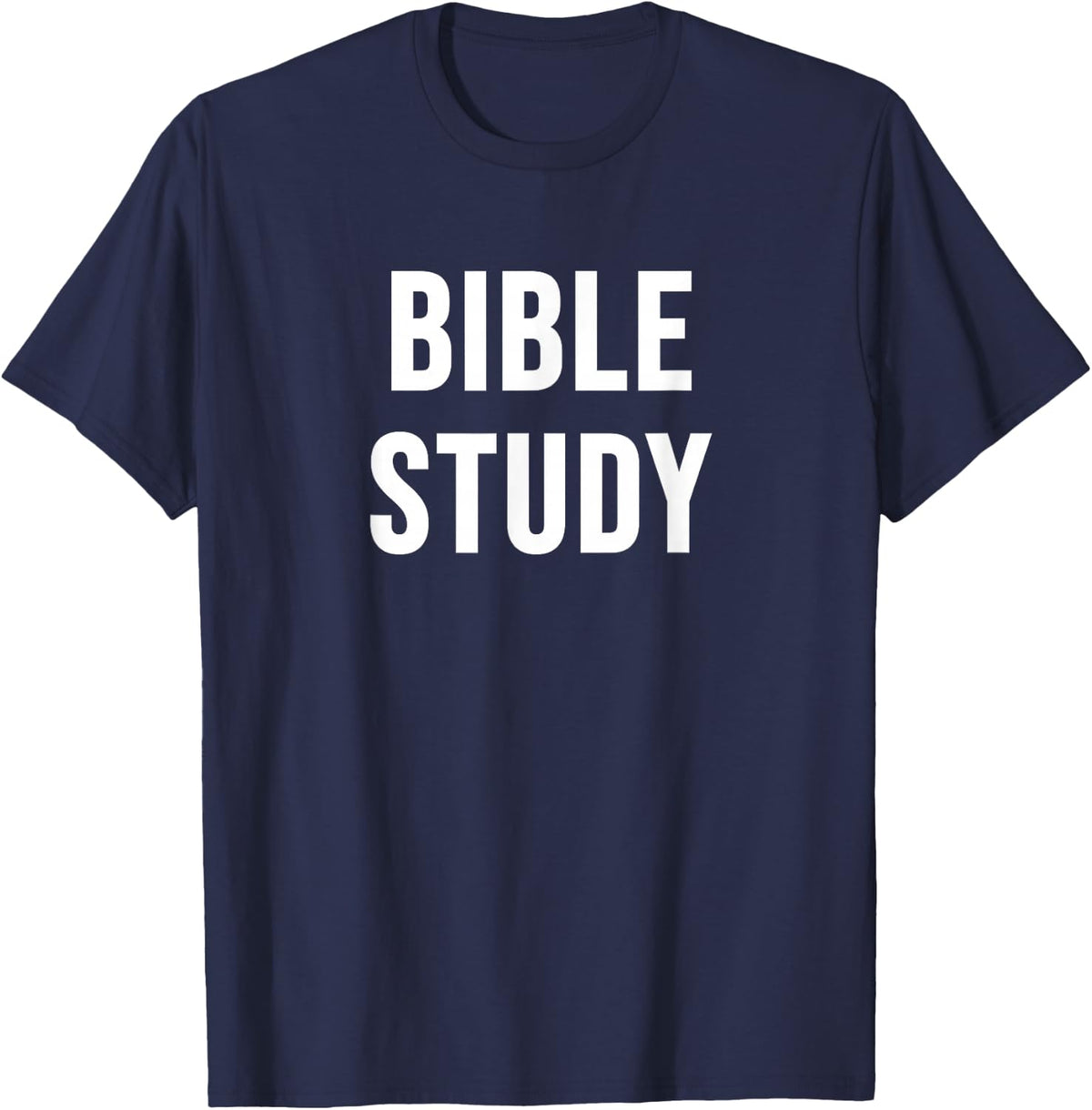 Bible Study T-Shirt - Navy Blue
