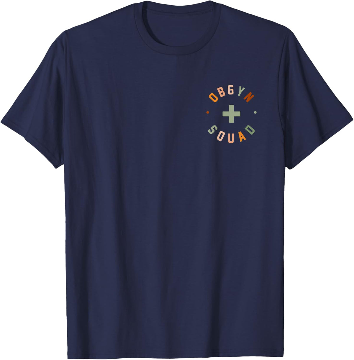 OBGYN Squad Vintage Obstetrician Gynecologist Nurse OB GYN T-Shirt - Navy Blue
