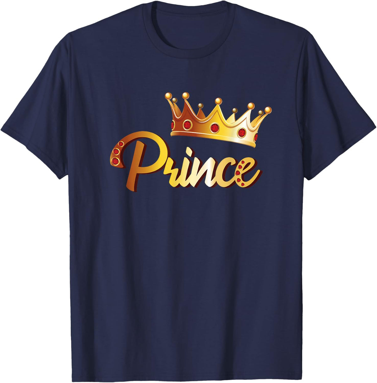 Prince Boys Family Matching Prince T-Shirt - Navy Blue