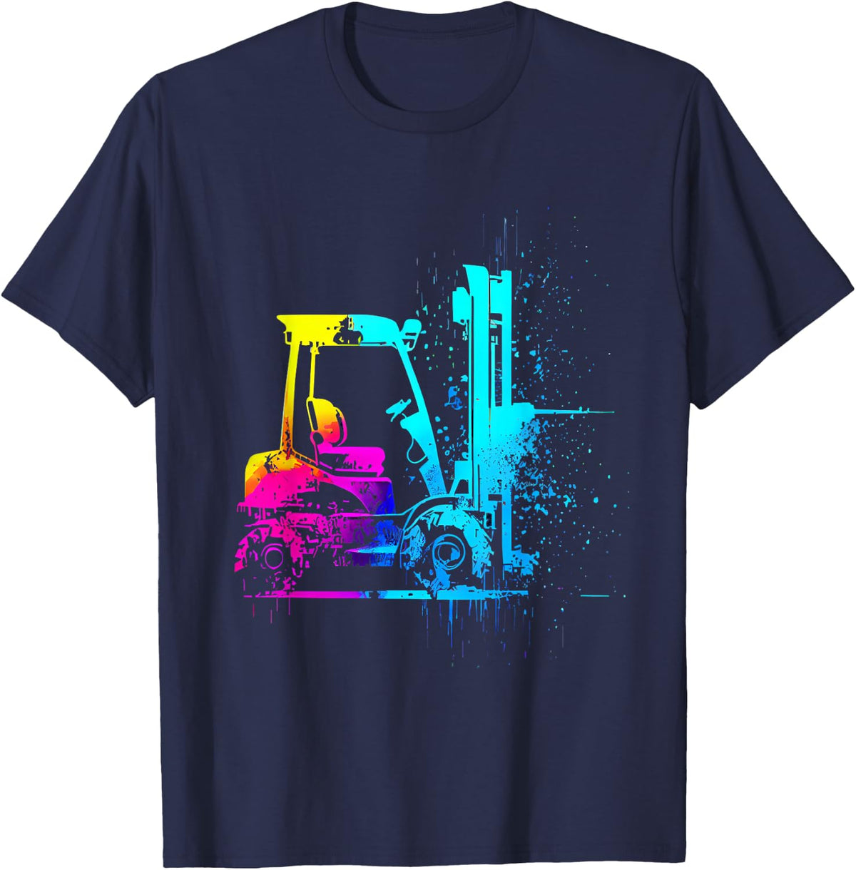 Forklift operator forklift driver warehouse clerk gift T-Shirt - Navy Blue