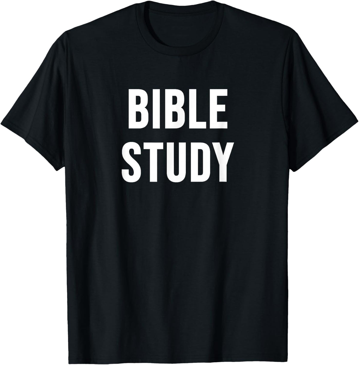 Bible Study T-Shirt - Black